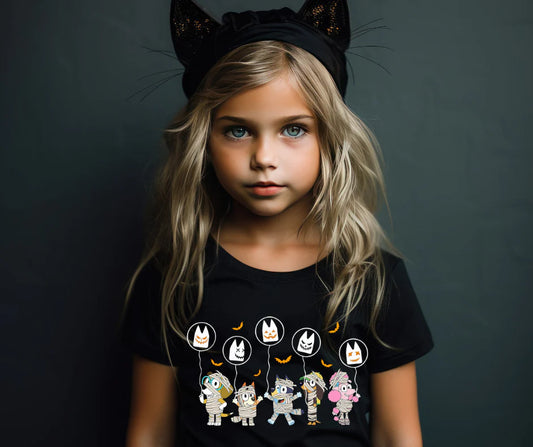 Blue Dog Halloween T-shirts